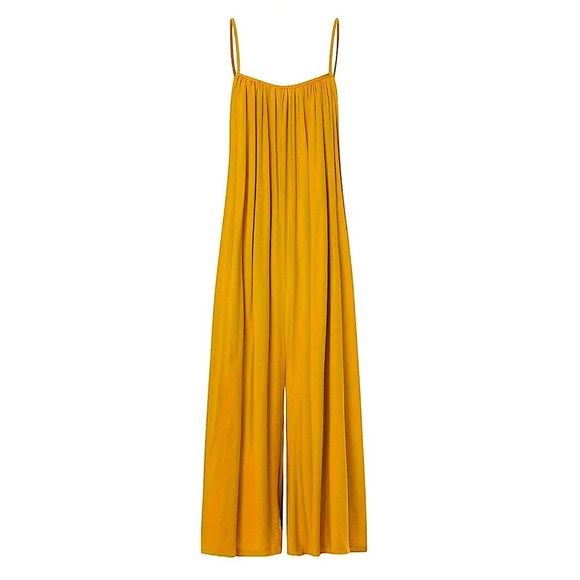 NEW-Chastilly Women’s Tumeric Romper - Picture 2 of 4